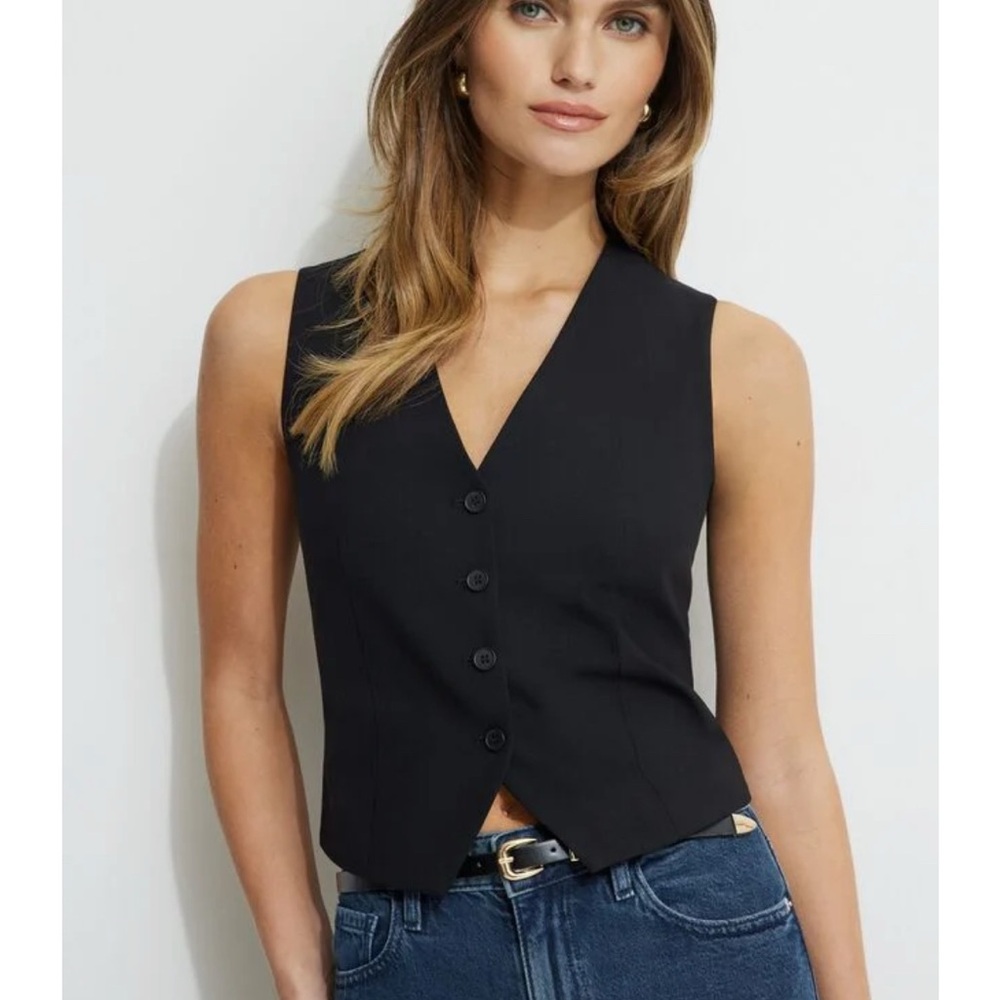 Dynamite - Millie Tailored Button Vest